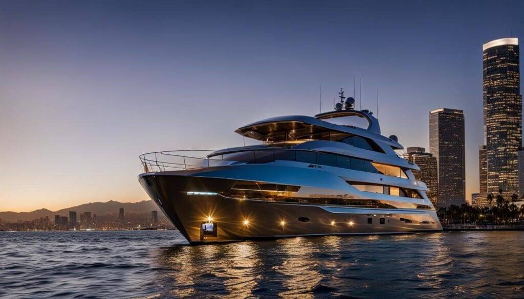 yacht charter in Los Angeles